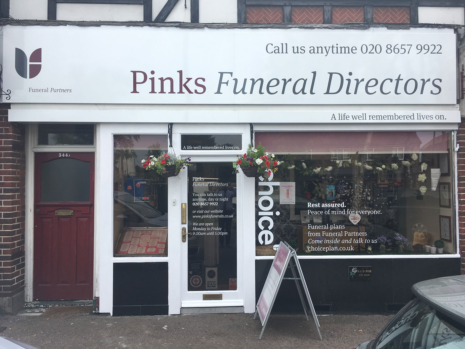 Pinks Funeral Directors Hamsey Green