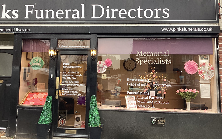 Mother's Day Window - Pinks Funeral Directors